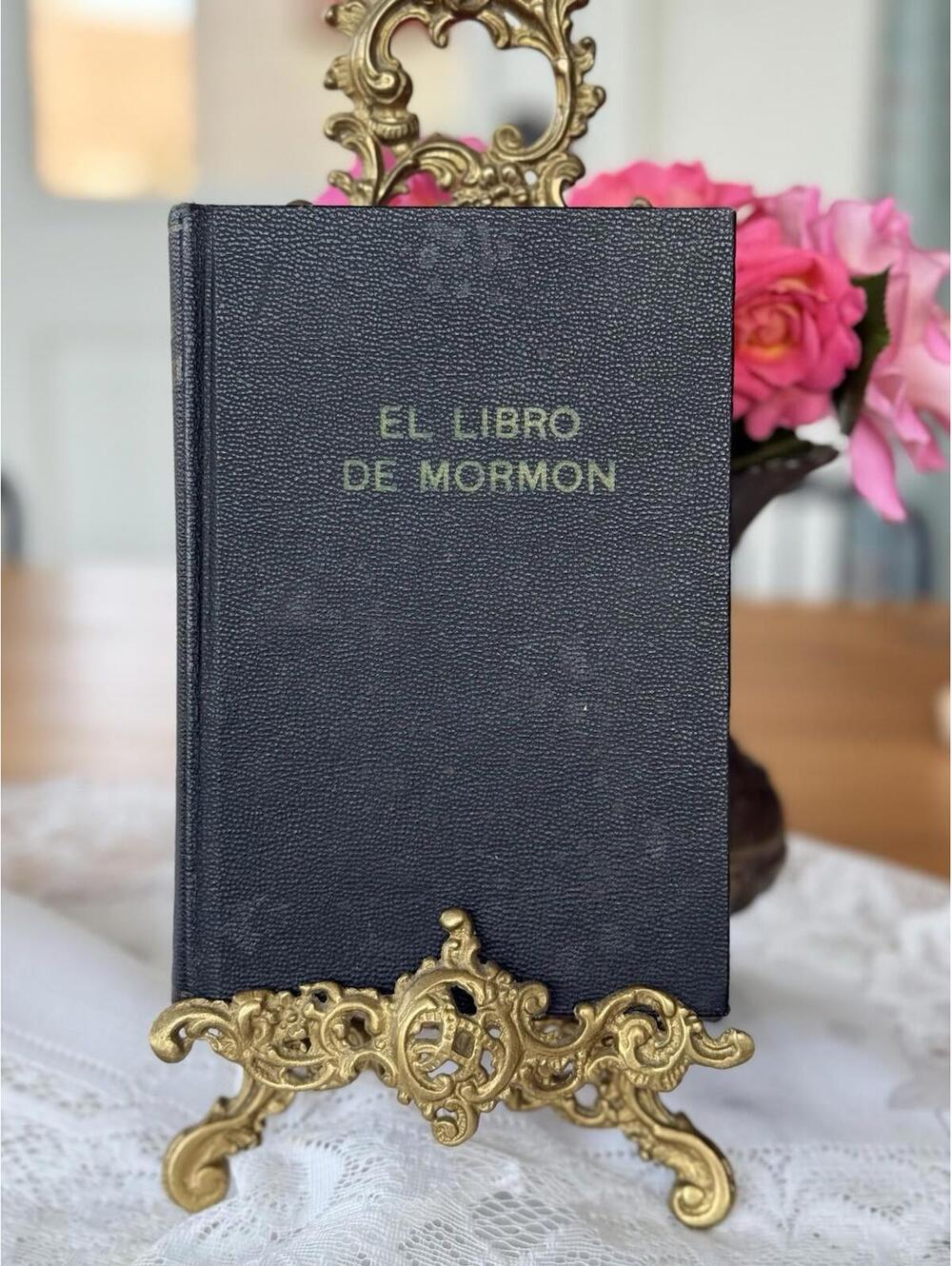 The Book Of Mormon Spanish El Libro De Mormon LDS Vintage 1952